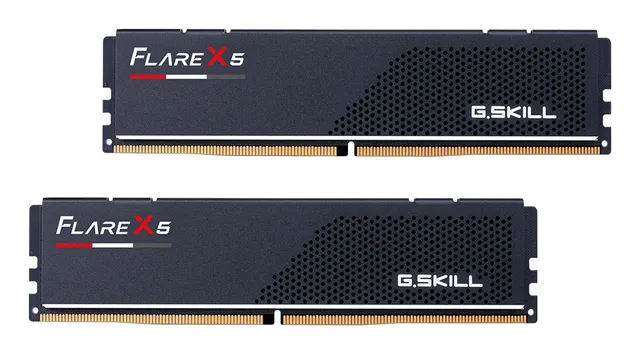 Flare X5 DDR5-6000 - 32GB - CL30 - Dual Channel (2 pcs) - AMD EXPO & Intel XMP - Svart