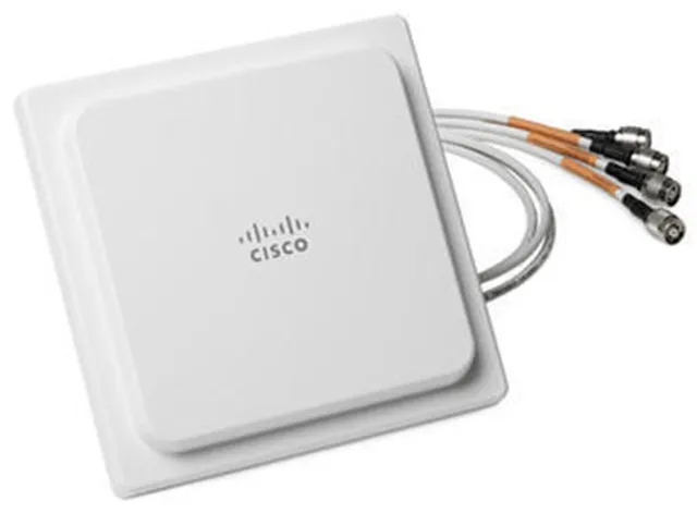 Aironet Four-Element MIMO Dual-Band Omnidirectional Antenna - Antenn - 2 dBi (för 2,4 GHz), 4 dBi (för 5 GHz) - rundstrålande - kan monteras i t