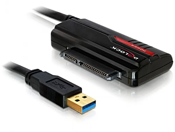 Adapter USB 5 Gb/s till Sata 6 Gb/s