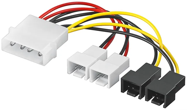 för fläktar 4-pin Molex