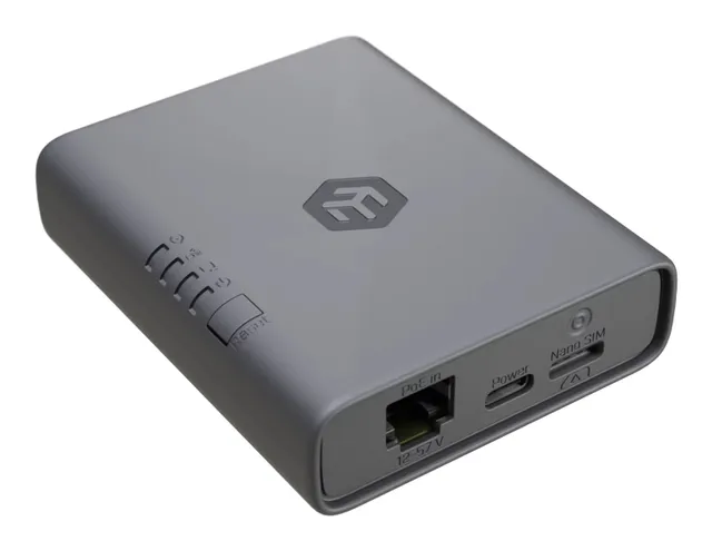 KNOT - Gateway - inbyggd LTE4 - 1GbE - 2G, 3G, 4G - 2G 900/1800 / 3G 900/2100 LTE B1/B3/B7/B8/B20/B28A/B38/B40/B41 kan monteras på skena