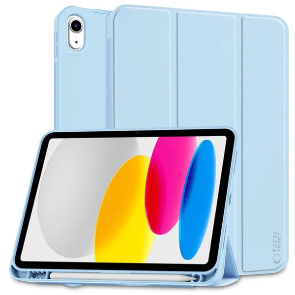 Surfplattfodral Tech-Protect TECH-Protect SC PEN iPad 10,9 2022 sky blue