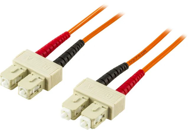 fiberkablage SC - SC, duplex, multimode 0,5m (FB-50)