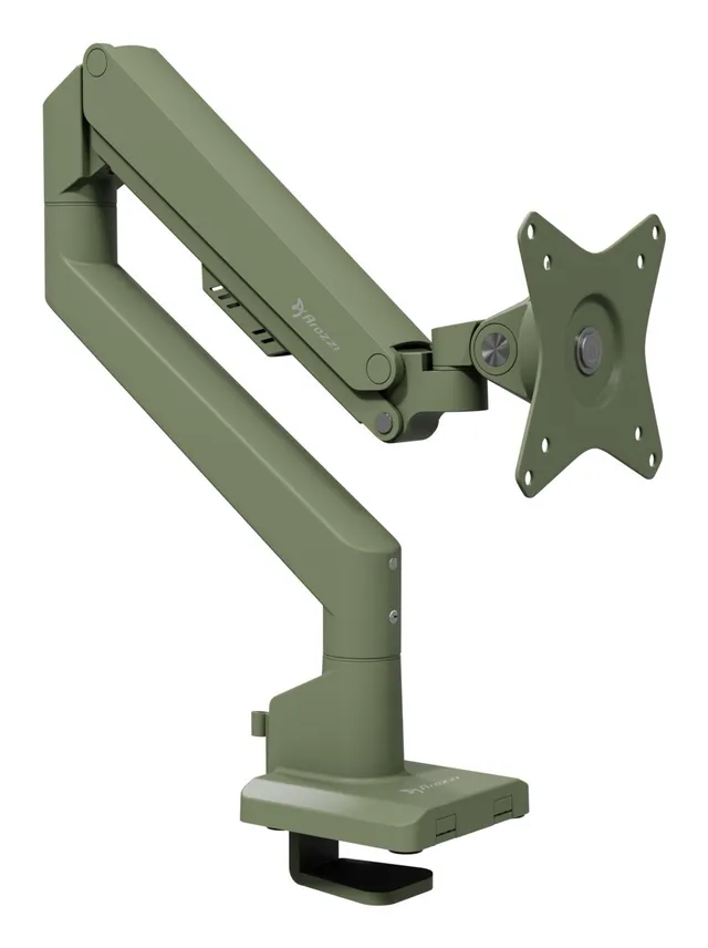 Alzare Neo - Gas Spring Monitor Stand - Forest green