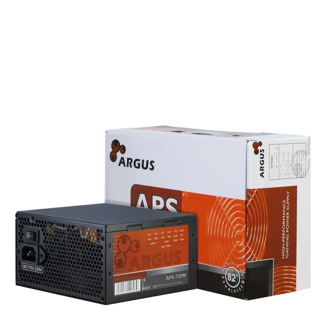 Argus APS-720W Strömförsörjning - 720 Watt - 120 mm - ATX - 80 Plus