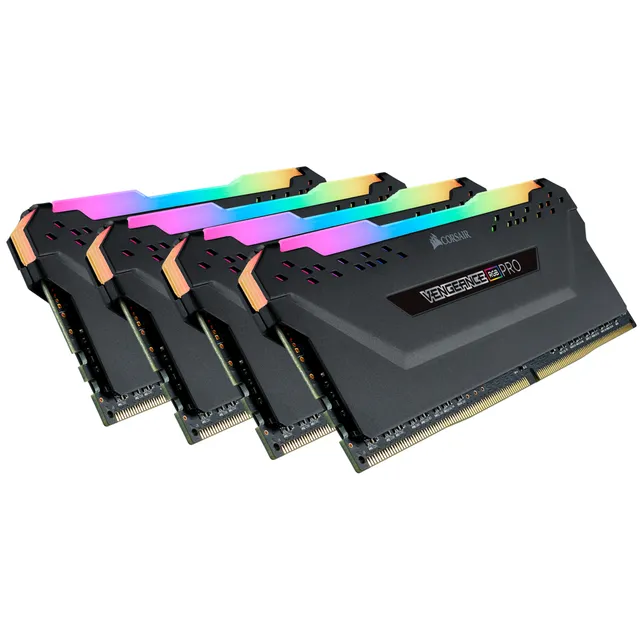 Vengeance PRO 128GB (4 x 32GB) DDR4 3000MHz - Black RGB