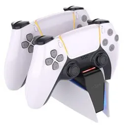 Laddstation för 2x PS5 DualSense-kontroller - Miscellaneous Charging cable for wireless game controller - Sony PlayStation 5
