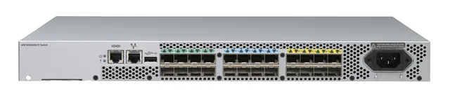 HPE SN3600B 16Gb 24-port/24-port Active Fibre Channel Switch - Switch - Administrerad - 24 x 16Gb Fibre Channel SFP+ - rackmonterbar