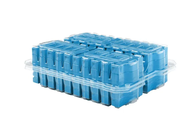 HPE - 20 x LTO Ultrium 9 - 18 TB / 45 TB - skrivbara etiketter - ljusblå - bibliotekspaket - för P/N: R7E99A, R7F00A, R7F01A, R7F02A