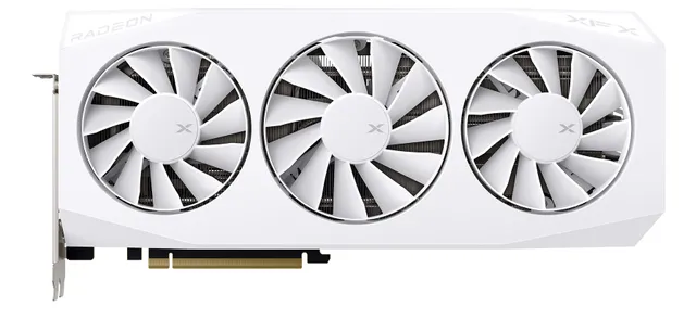 XFX Radeon RX 9060 XT Mercury White 16 Gt OC -näytönohjain