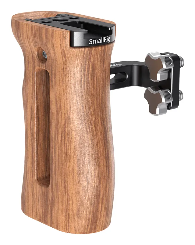 SmallRig 2093 Handle Wooden Universal Side