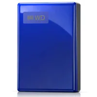 WD My Passport - Hårddisk - krypterat - 6 TB - extern (portabel) - USB 3.2 Gen 1 (USB-C kontakt) - 256 bitars AES - kobolt