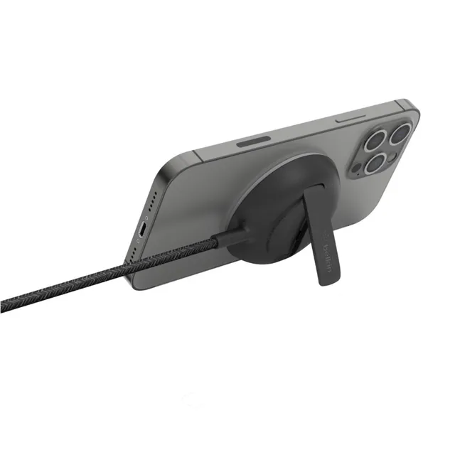 Boostcharge Pro trådlös Magsafe-Laddare 15W till iPhone 12/13/14, svart