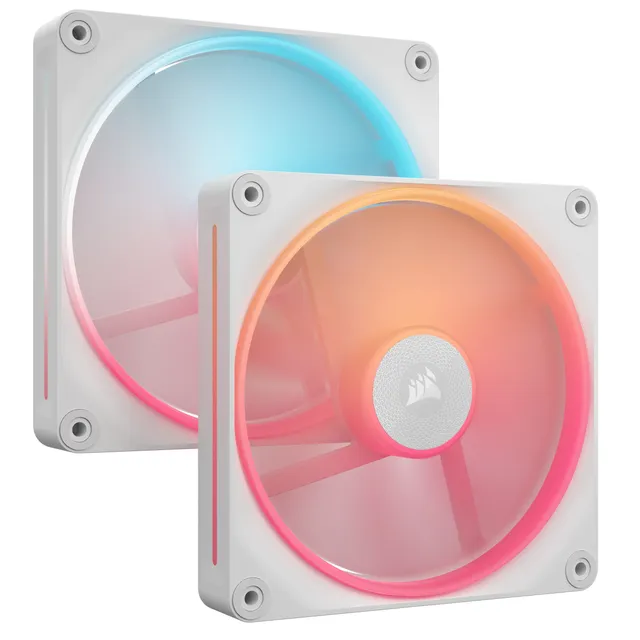 iCUE LINK LX140-R RGB Vit Reversed 2-pack