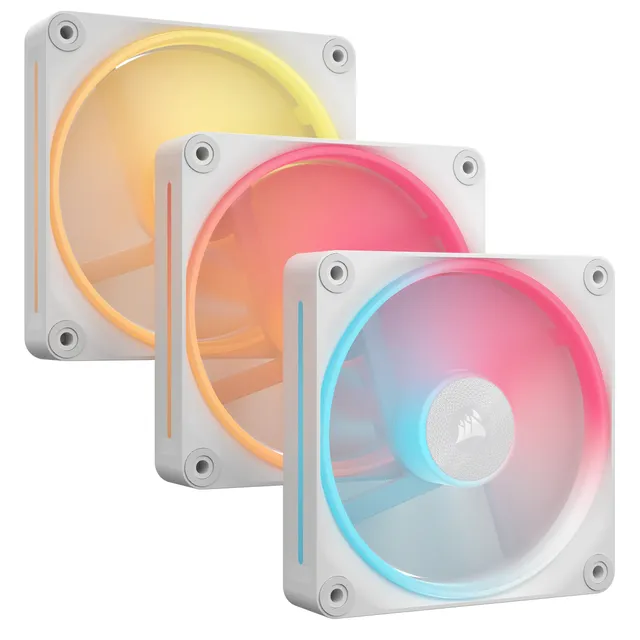 iCUE LINK LX120-R RGB Vit Reversed 3-pack