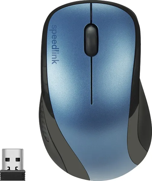 SPEEDLINK KAPPA Mouse - Mouse - Optic - 3 knappar - Blå