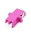 - Nätverksadapter - fiberoptisk - magenta