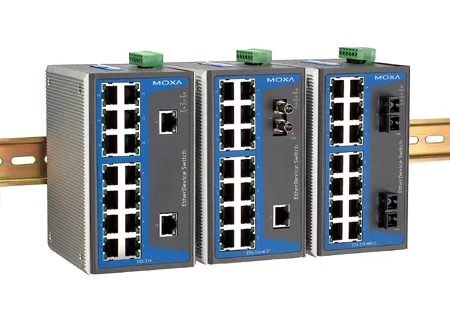 Eds-316-t 16-ports Industriell Ohanterad Ethernet-switch