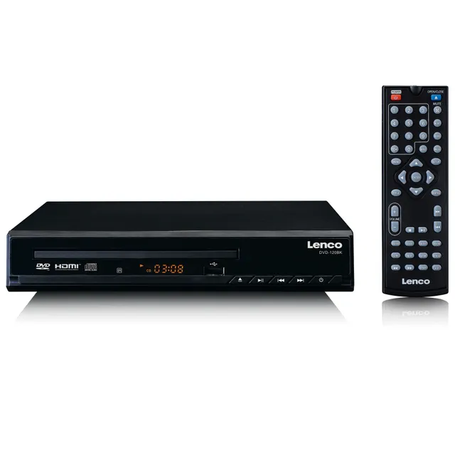 DVD-120 - DVD-spelare - svart
