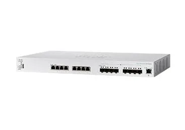 Business 350 Series CBS350-16XTS - Switch - L3 - Administrerad - 8 x 10GBase-T + 8 x 10 Gigabit SFP+ - rackmonterbar - återanvänd