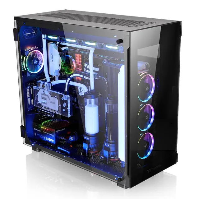 Thermaltake View 91 TG RGB Full Tower (Svart)