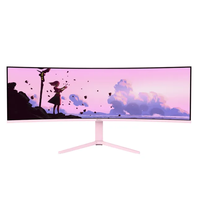 Nova 49" Curved Pink VA DQHD (1500R) 165Hz