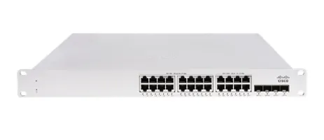 Meraki MS150 24T-4X - Switch - Administrerad - 24 x 10/100/1000 + 4 x 10Gb Ethernet SFP+ - rackmonterbar - för P/N: MA-CBL-100G-1M, MA-CBL-100G-