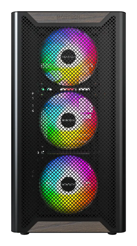 XR Wood - Chassi - Miditower - Svart