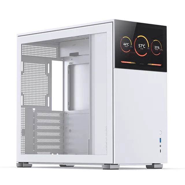D41 screen - white - Chassi - Miditower - Vit