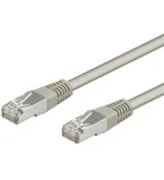 Patchkabel CAT 5e, F/UTP, grå, 50 m kopparklädd aluminiumtråd (CCA)