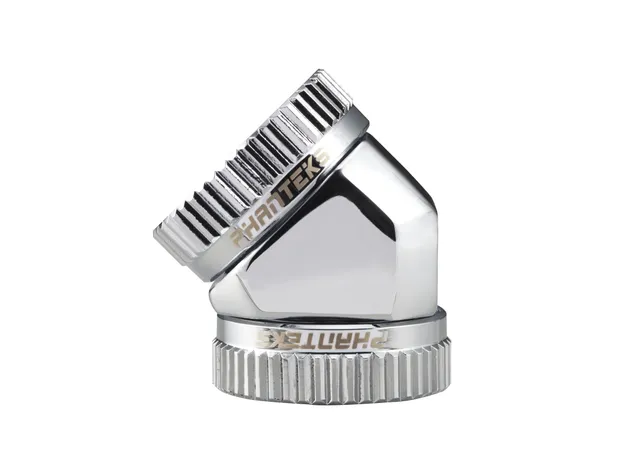 16mm Hard Tube Adapter 45° -Krom