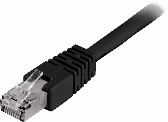 F/UTP Cat6 patchkabel, 35m, svart (STP-635S)