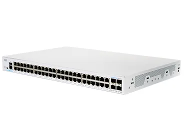 Business 350 Series 350-48T-4X - Switch - L3 - Administrerad - 48 x 10/100/1000 + 4 x 10 Gigabit SFP+ - rackmonterbar - återanvänd