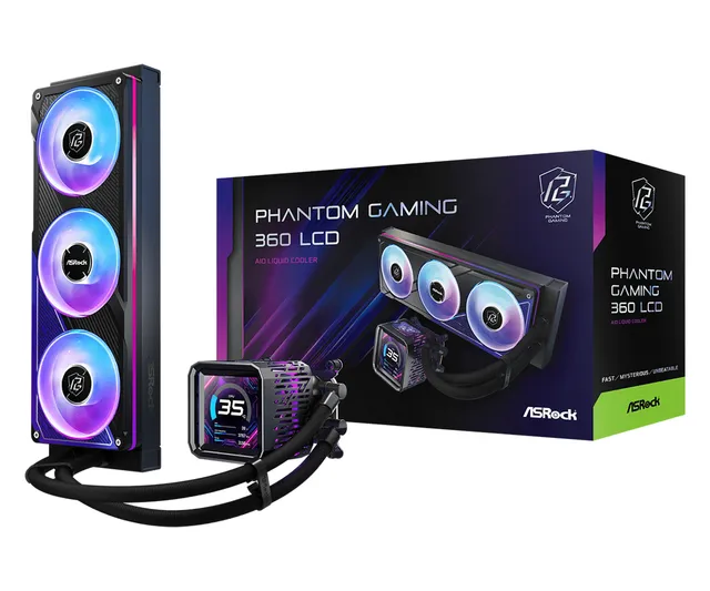 Phantom Gaming 360 LCD - processor liquid cooling system - CPU Vattenkylare