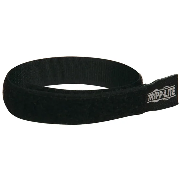 Tripp Lite Series - Kabelsamlare - 25 cm - svart (paket om 10)