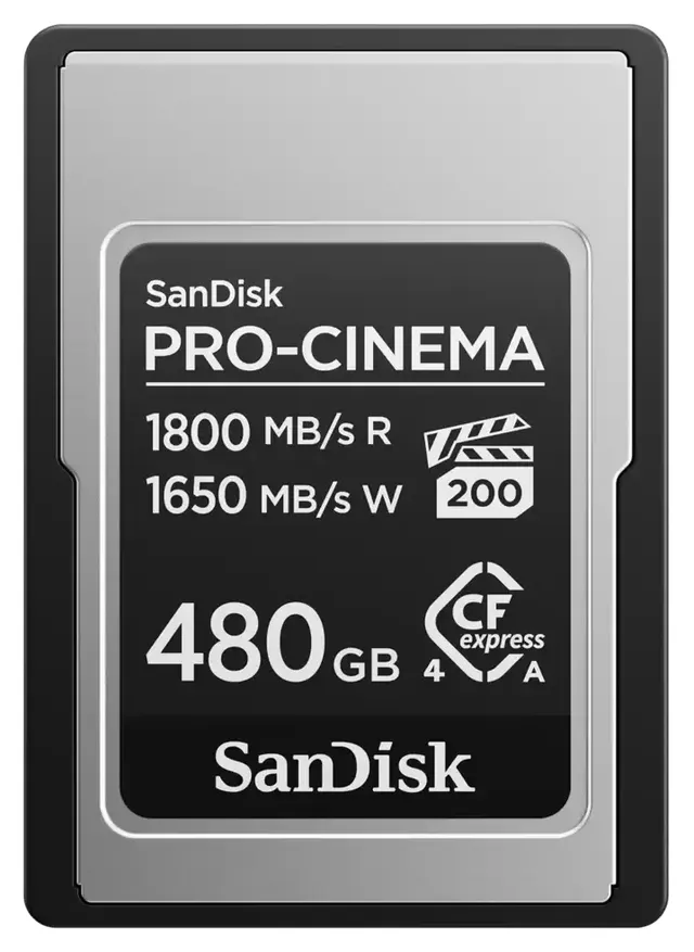 PRO-CINEMA - Flash-minneskort - 480 GB - CFexpress typ A
