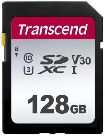 300S - Flash-minneskort - 128 GB - Video