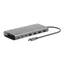 USB-C Dockningsstation Dual Display 8 Portar