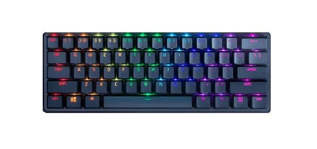 Huntsman Mini Linear - Black - US - Gaming Keyboard - Utan numpad - Engelska (US) - Svart