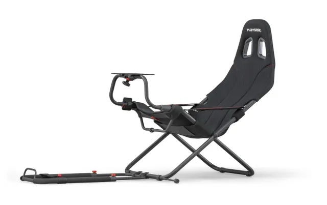 Challenge ActiFit Racingcockpit för simulerad körning - Svart - Metal base - Upp till 120 kg