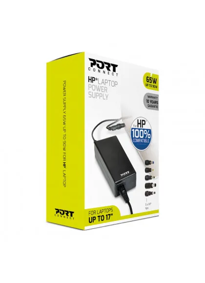 PORT - Strömadapter - AC 100-240 V - 65 Watt - Europa