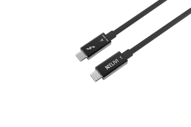 Thunderbolt 4 cable 2 m USB-C | 240W | 40Gbps | Black