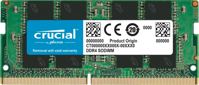 - DDR4 - modul - 8 GB - SO DIMM 260-pin - 3200 MHz / PC4-25600 - CL22 - ej buffrad - icke ECC
