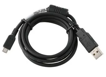 - USB-kabel - mikro-USB typ B (hane) til