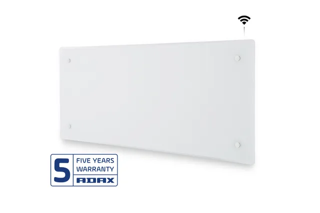 Clea WiFi Glas Panelelement 1200W (vit)
