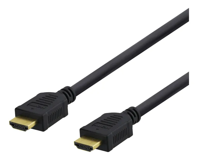 High-Speed Premium HDMI-kabel, 1,5m, Ethernet, 4K UHD, svart