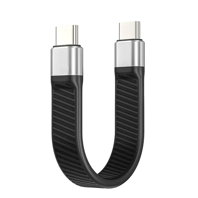 kort flatkabel USB4 14cm 40Gbps data 8K video PD 100W kompatibel med Thunderbolt 3