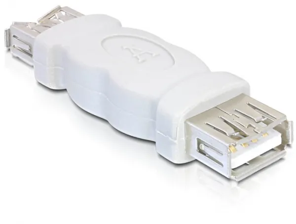- Typbytare för USB - USB (hona) till USB (