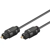 Toslink-kabel 2,2 mm Toslink-kontakt > Toslink-kontakt, ø 2,2 mm, 0.5 m