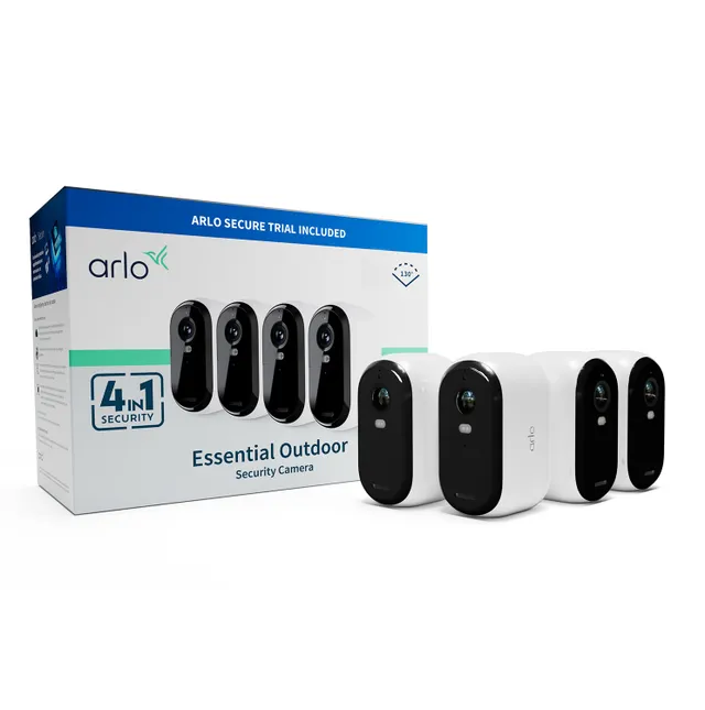 Essential 2 HD Utomhuskamera 4-pack